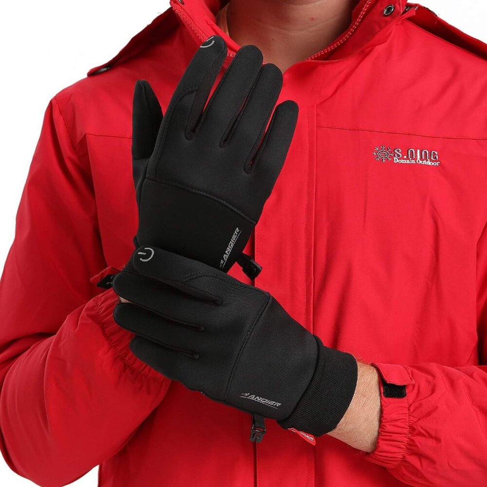 Winter Gloves, Windproof Warm Touchscreen Gloves … - image 5